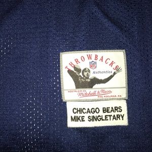 Throwback Singletary jersey